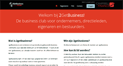 Desktop Screenshot of 2getbusiness.com